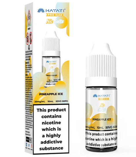 hayati pro max pineapple ice Hayati Pro Max Nic Salts 20mg 10ml – Pineapple Ice