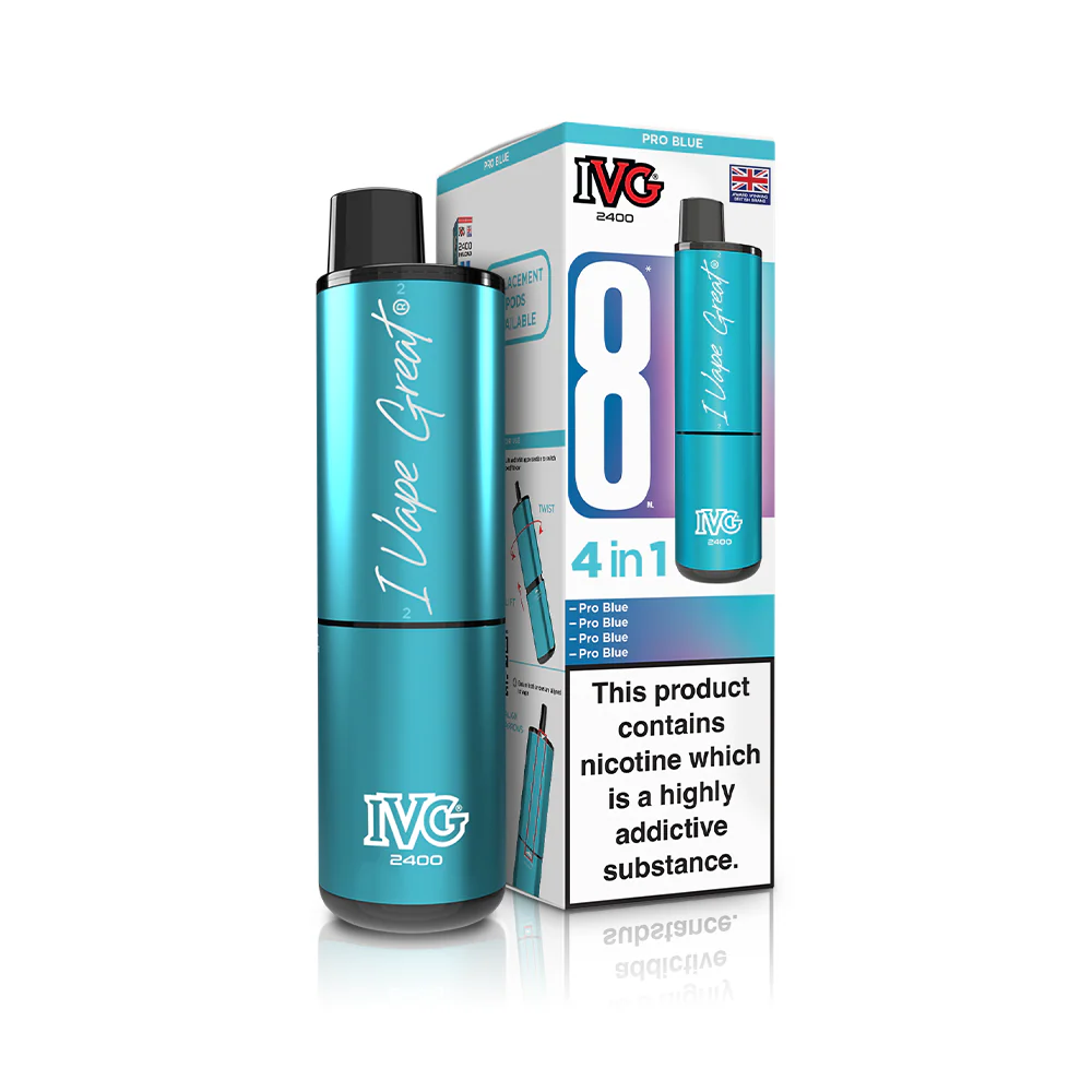 ivg pro starter kit IVG PRO Blueberry Mint Vape Kit