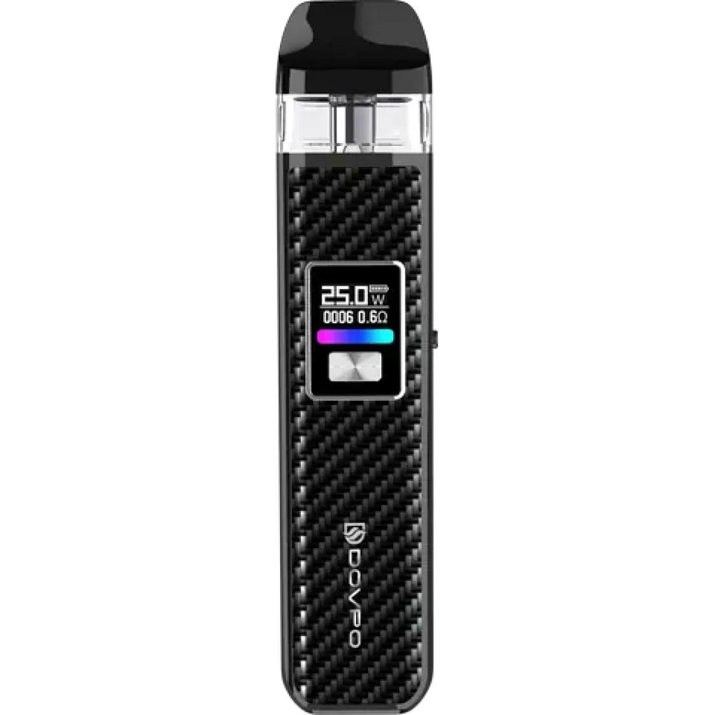Dovpo-Ayce-Pro-Black-Carbon-front-Pod-Kit-1.webp